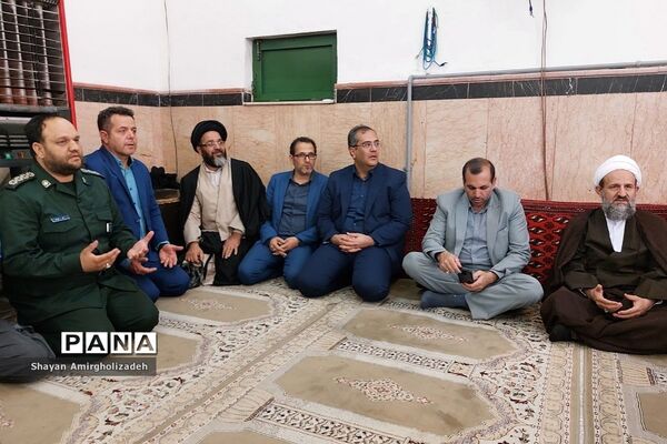 مراسم یادواره شهدای دانش‌آموز در شهرستان قرچک