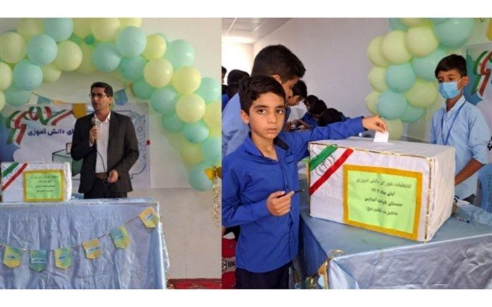 برگزاری انتخابات شورای دانش‌آموزی در بندرخمیر