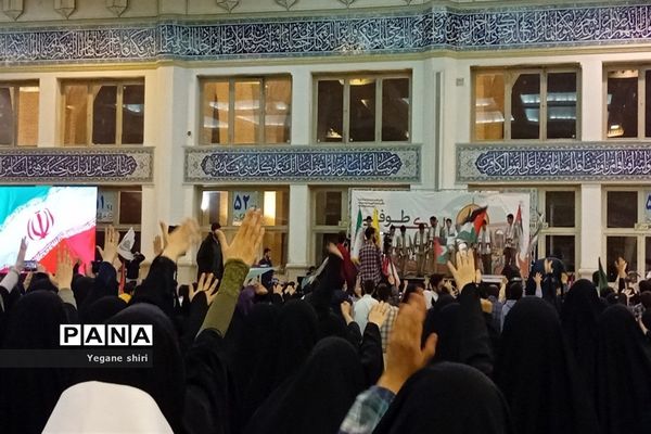 دیدار دانش‌آموزان منتخب سراسر کشور با مقام معظم رهبری