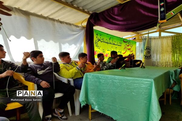برگزاری اردوی استانی طرح شهید نیری در اردوگاه شهید دستغیب شیراز
