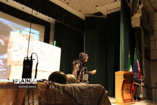 مراسم یادواره شهدای دانش‌آموز در کانون شهدای پاکدشت