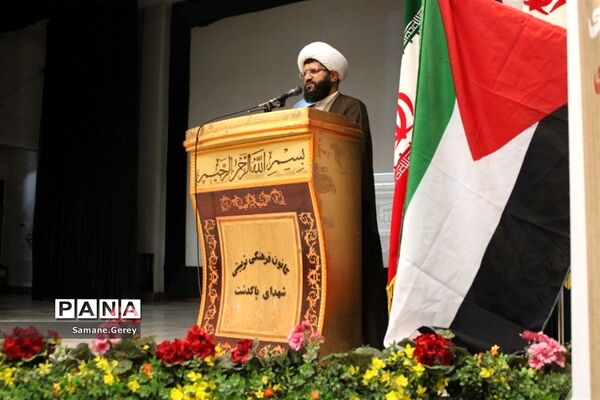 مراسم یادواره شهدای دانش‌آموز در کانون شهدای پاکدشت