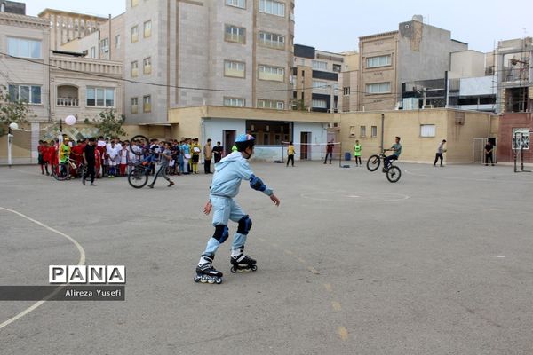 آغاز طرح ورزشی «100 مسابقه در صد روز» در دبیرستان گوهرتاج ترابی زاده