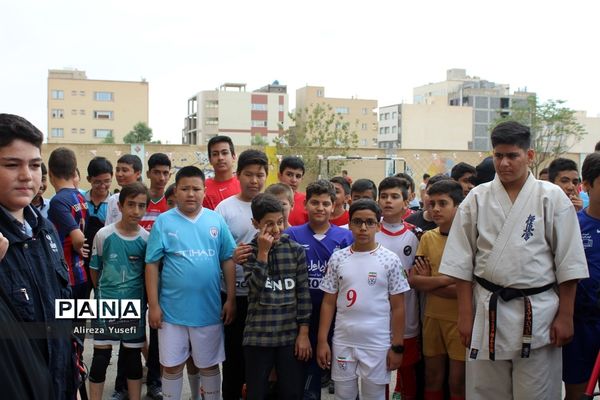 آغاز طرح ورزشی «100 مسابقه در صد روز» در دبیرستان گوهرتاج ترابی زاده