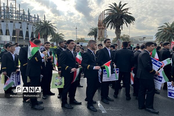 راهپیمایی ۱۳ آبان در گلستان