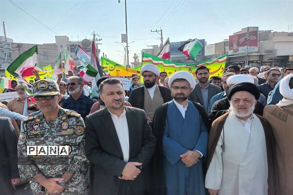 برگزاری راهپیمایی یوم الله 13 آبان در شهرستان بهبهان