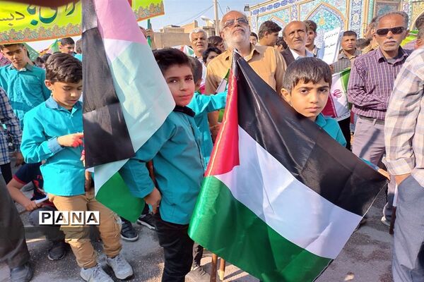 برگزاری راهپیمایی یوم الله 13 آبان در شهرستان بهبهان