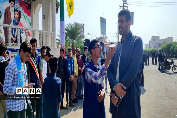 مراسم راهپیمایی  یوم االه 13 آبان در شادگان