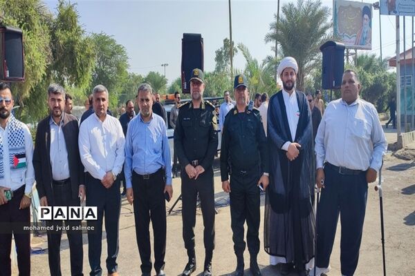 مراسم راهپیمایی  یوم االه 13 آبان در شادگان