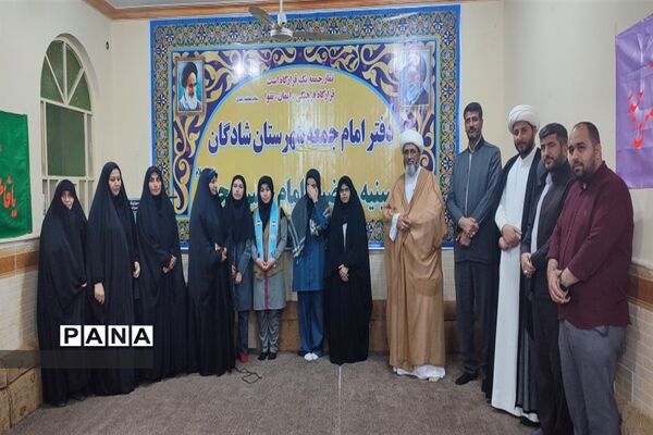 دیدار دانش‌آموزان شادگان با امام جمعه