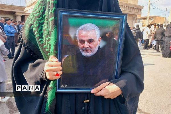 راهپیمایی 13 آبان ماه در شهرستان دره شهر