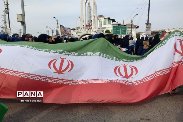 راهپیمایی 13آبان در بابلسر