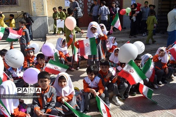 راهپیمائی  یوم الله سیزدهم آبان دربهاباد یزد