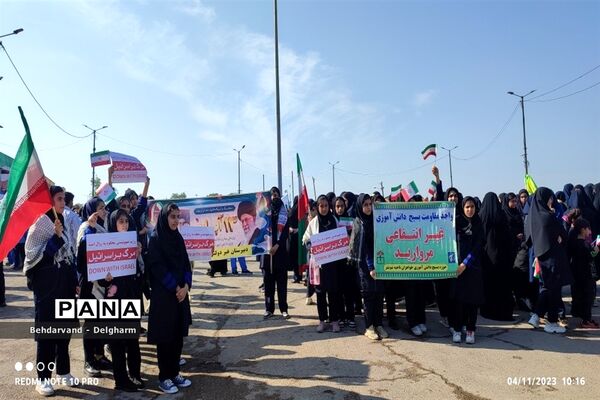 راهپیمایی روز استکبار‌ستیزی درشوشتر
