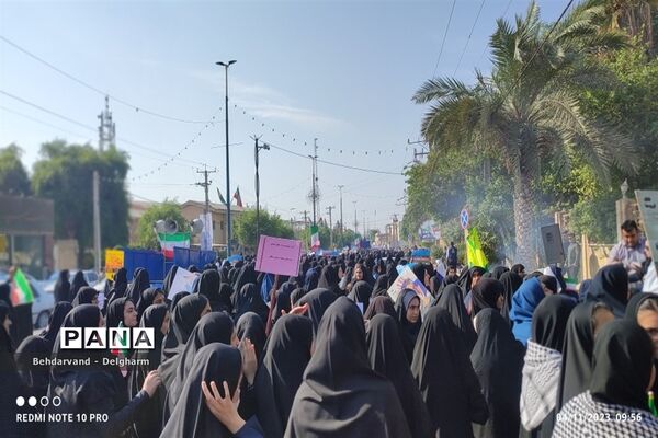 راهپیمایی روز استکبار‌ستیزی درشوشتر