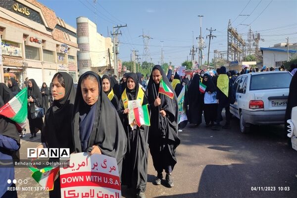 راهپیمایی روز استکبار‌ستیزی درشوشتر