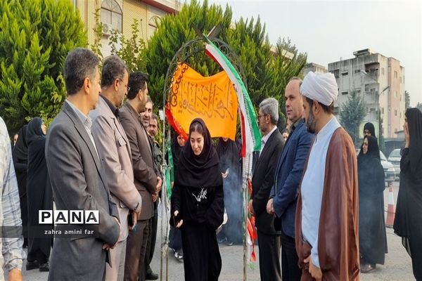 اعزام دانش‌آموزان شهرستان نور به دیار شهدا