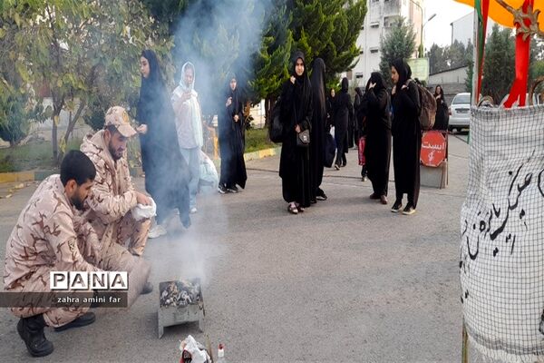 اعزام دانش‌آموزان شهرستان نور به دیار شهدا