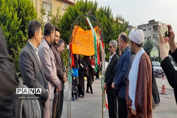 اعزام دانش‌آموزان شهرستان نور به دیار شهدا