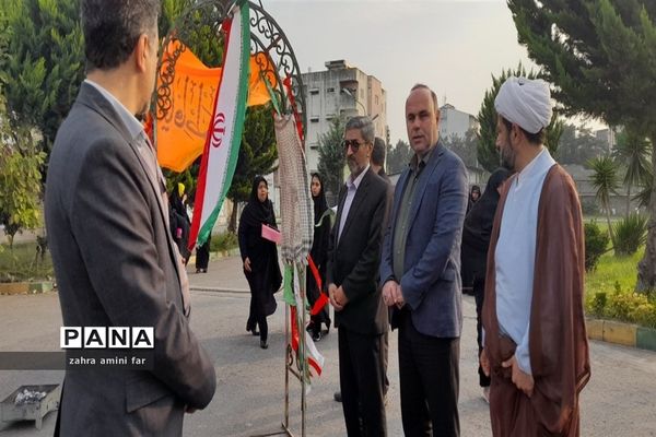 اعزام دانش‌آموزان شهرستان نور به دیار شهدا