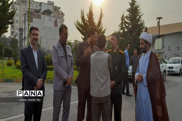 اعزام دانش‌آموزان شهرستان نور به دیار شهدا