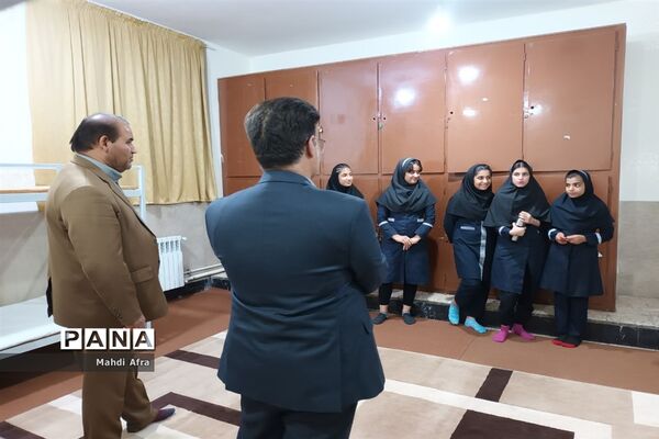 بازدید از مدارس شبانه‌روزی شهرستان بهبهان