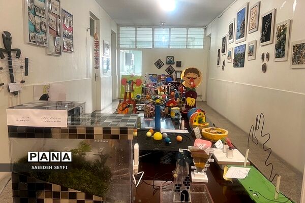 نمایشگاه دست سازه‌های آزمایشگاهی پژوهش‌سرای دانش‌آموزی کاوش