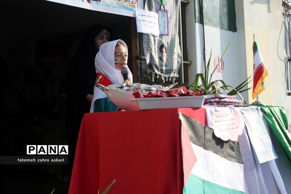 نواختن زنگ استکبارستیزی و پویش فریاد عروسک‌ها در گلوگاه