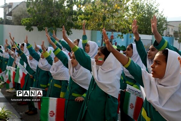 نواختن زنگ استکبارستیزی و پویش فریاد عروسک‌ها در گلوگاه