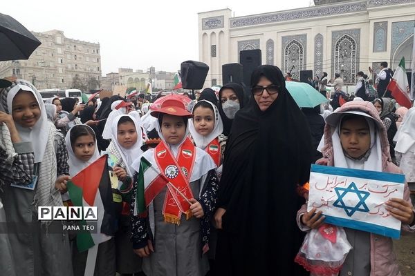 راهپیمایی سیزدهم آبان در باقرشهر