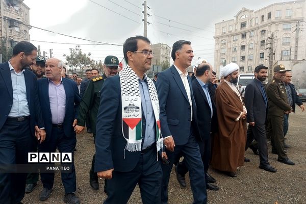 راهپیمایی سیزدهم آبان در باقرشهر