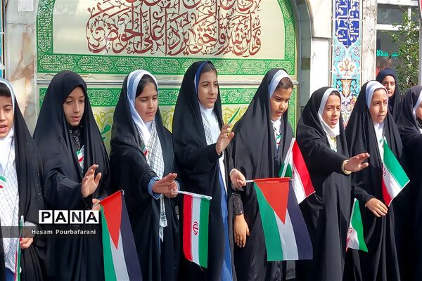 راهپیمایی ۱۳ آبان ۱۴۰۲ در شهر نایین