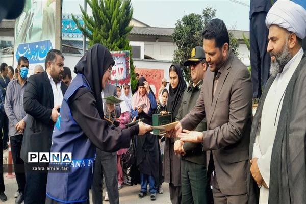 حماسه حضور ۱۳ آبان در نور