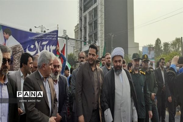 حماسه حضور ۱۳ آبان در نور