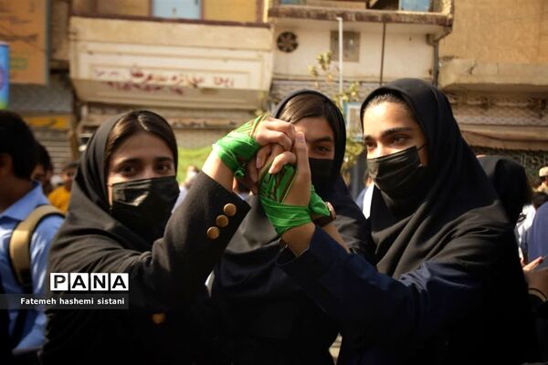 راهپیمایی سیزده آبان در زابل