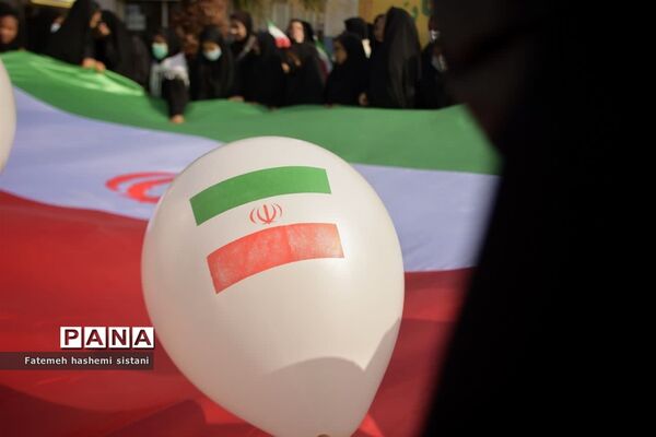 راهپیمایی سیزده آبان در زابل