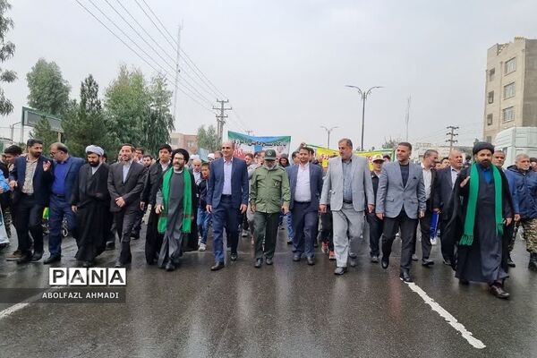 راهپیمایی سیزدهم آبان در فشافویه