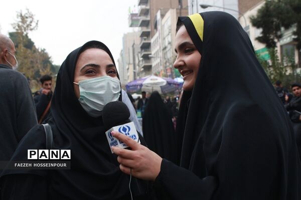 راهپیمایی13 آبان در تهران