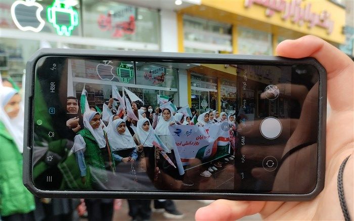 اعلام همبستگی دانش‌آموزان صفادشتی با دانش‌آموزان فلسطینی در روز ۱۳ آبان