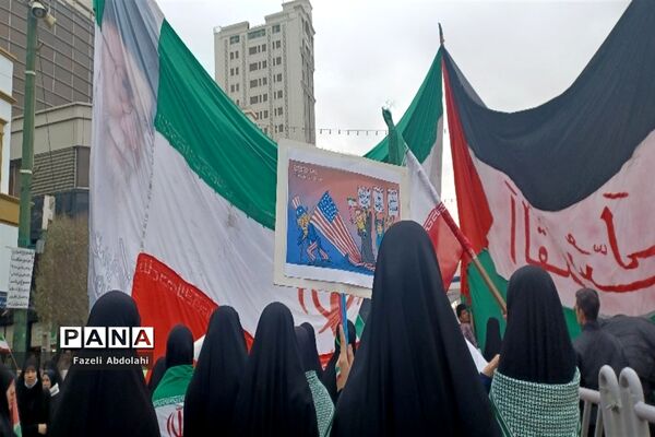 راهپیمایی 13 آبان در مشهد