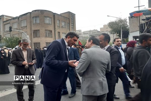 راهپیمایی ۱۳ آبان در تهران