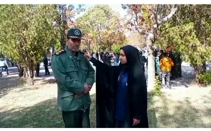 امروز دانش‌آموزان و فرهنگیان ماهنشان باحضور خود حمایت از فلسطین را نمایش دادند