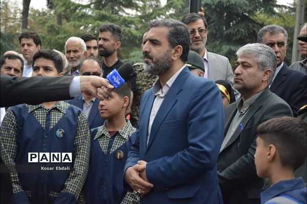 راهپیمایی ۱۳ آبان در شهرستان علی آباد کتول