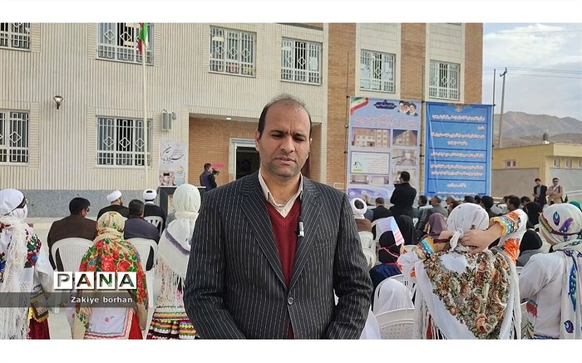 افتتاح دبستان بانو عزت علمی باقرخان ۳ در بجنورد
