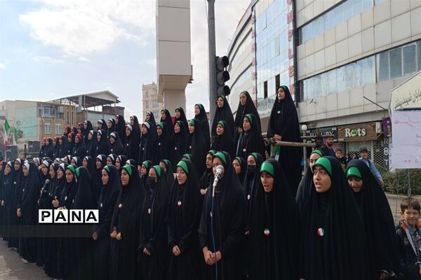 راهپیمایی ۱۳ آبان در خرمدره