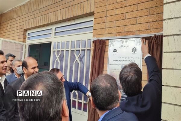 آیین افتتاح دبستان ۹ کلاسه بانو عزت علمی باقرخان ۳