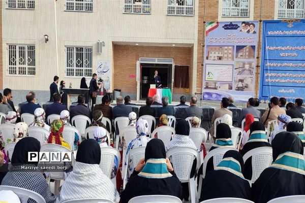 آیین افتتاح دبستان ۹ کلاسه بانو عزت علمی باقرخان ۳