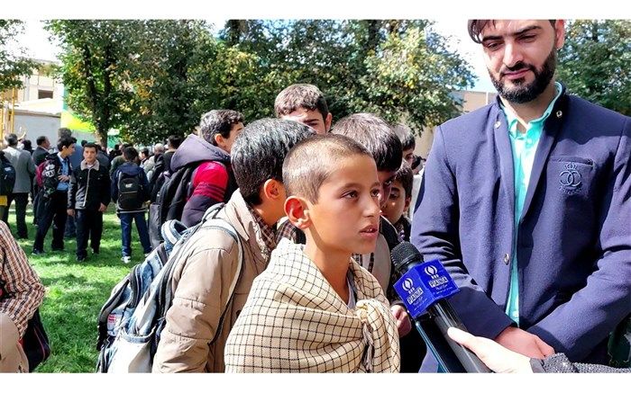 دانش‌آموزی که  فقط حرف نزد بلکه به آن عمل کرد/فیلم