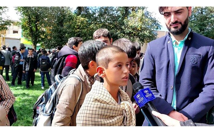 دانش‌آموزی که  فقط حرف نزد بلکه به آن عمل کرد/فیلم