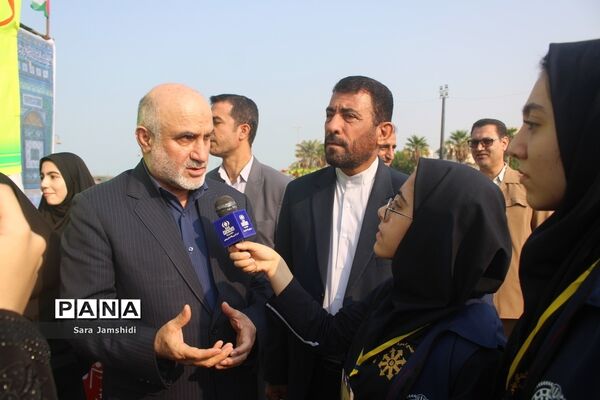 راهپیمایی روز 13 آبان در بوشهر